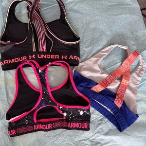 Under Armour Colorful Sports Bra Trio size XS